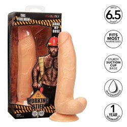 Working Stiff by Calexotics Gode Réaliste The Fireman 16 x 4.3cm